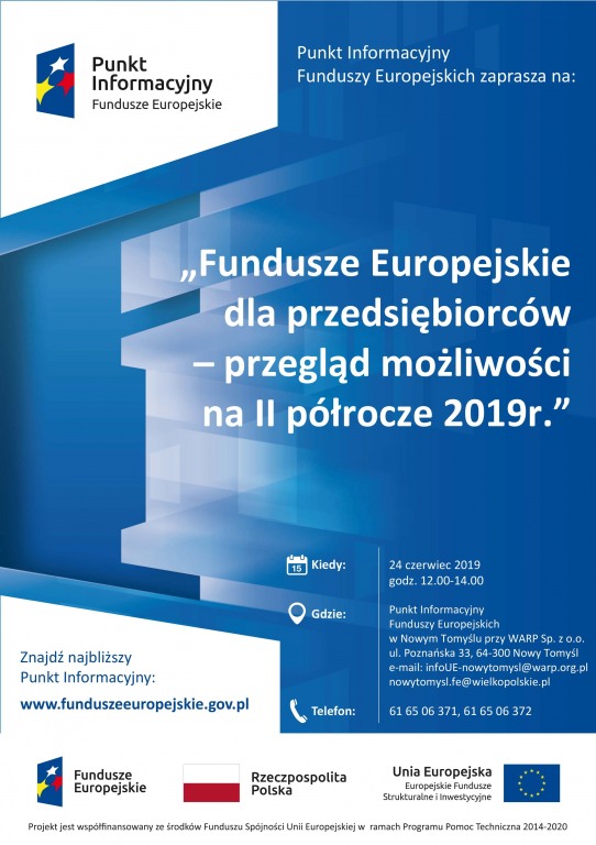 Bezpłatne spotkanie informacyjne dla przedsiębiorców zainteresowanych pozyskaniem wsparcia na rozwój swoich firm